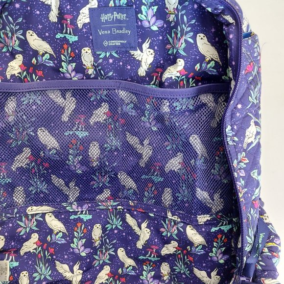 NEW With Tags Vera Bradley Harry Potter Forbidden Forest Laptop Campus Backpack